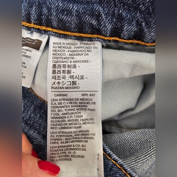 Levi's 505 Regular Fit Men's Jeans Size 36 L34 - Picture 2 of 10